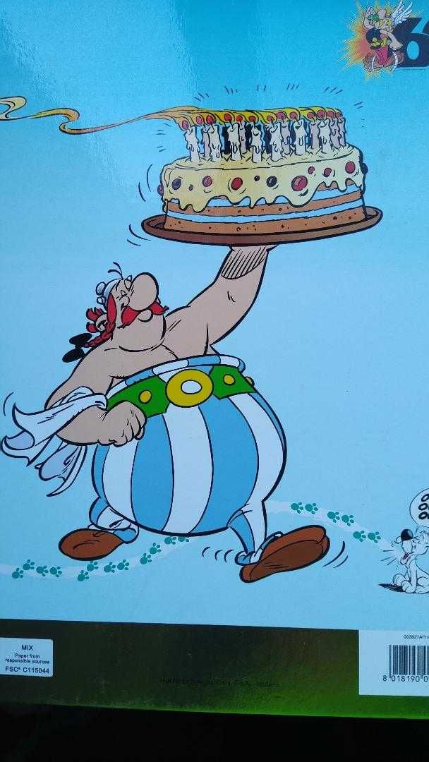 Caderneta de cromos Astérix - 60 anos