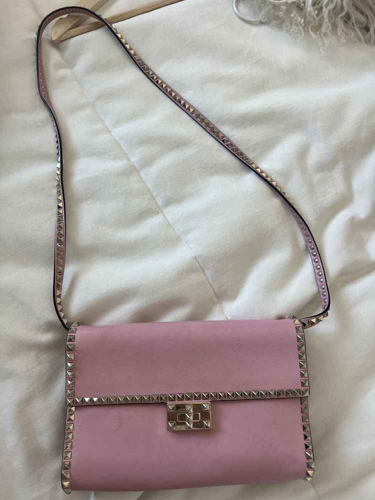 Mala Pink Valentino Original Pouco usada em ótimo estado