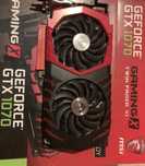 MSI Geforce GTX 1070 gaming