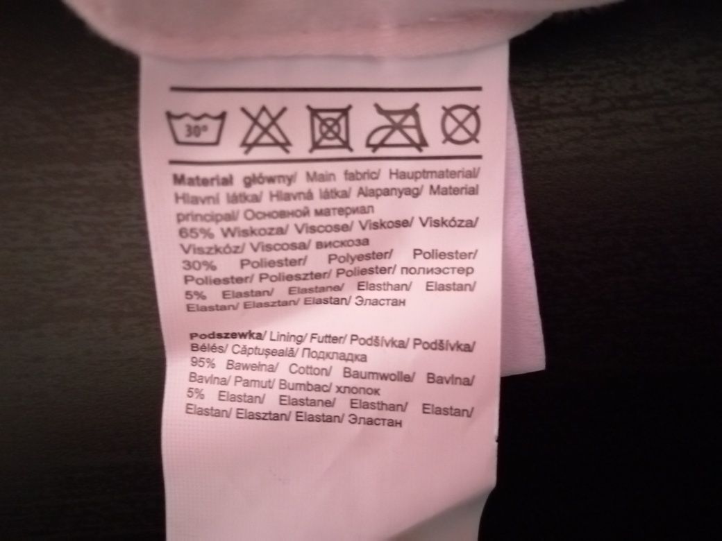 Czapka niemowlęca wiązana 42