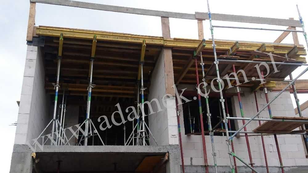 ADAMEK. Wynajem szalunki stropowe, stemple doki, płyty PERI - Brzesko