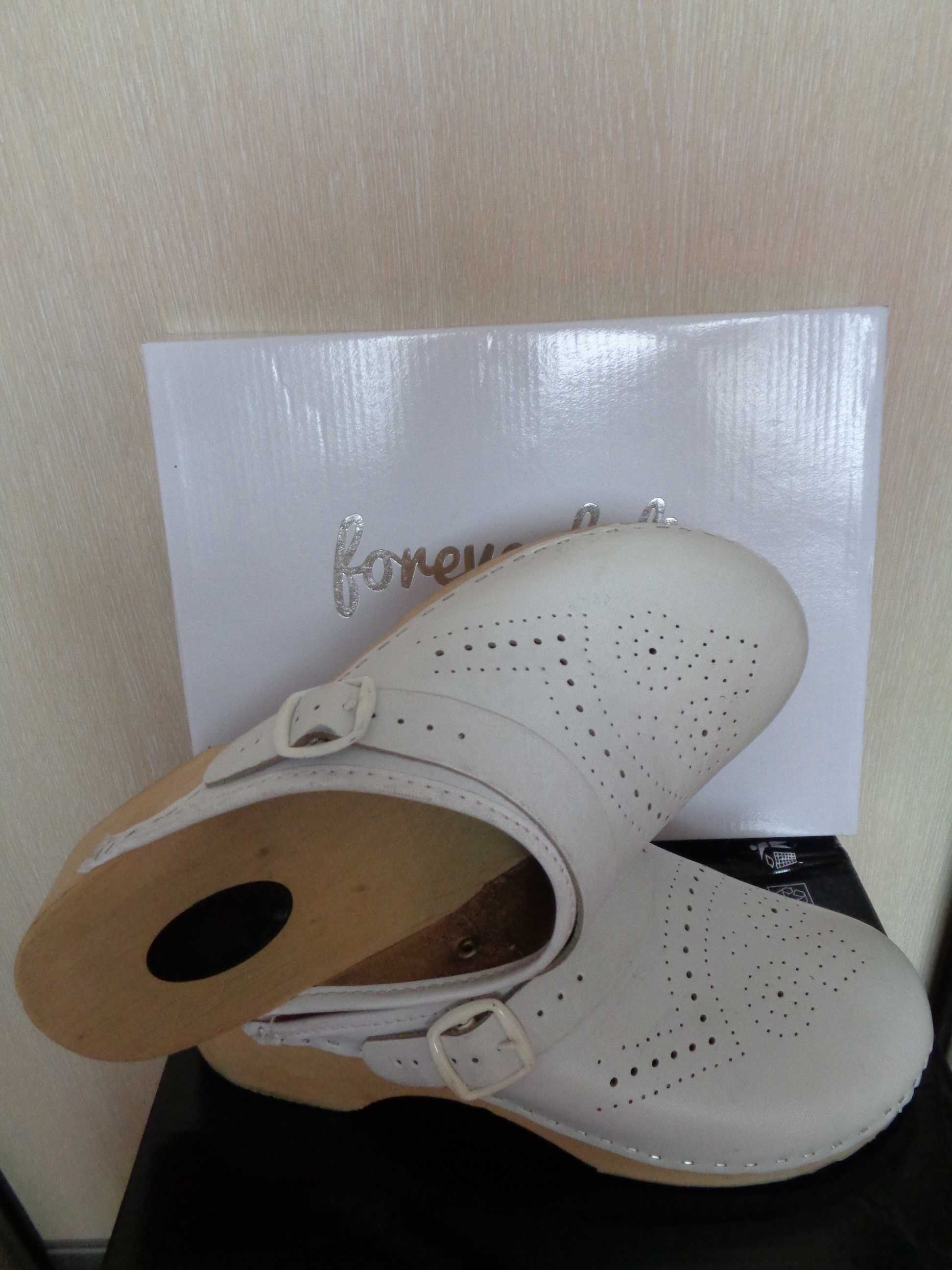 ECCOdrewniaki damskie 40