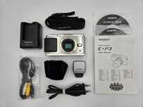 .Aparat Olympus E-P3 body - Silver Edition - świetny stan