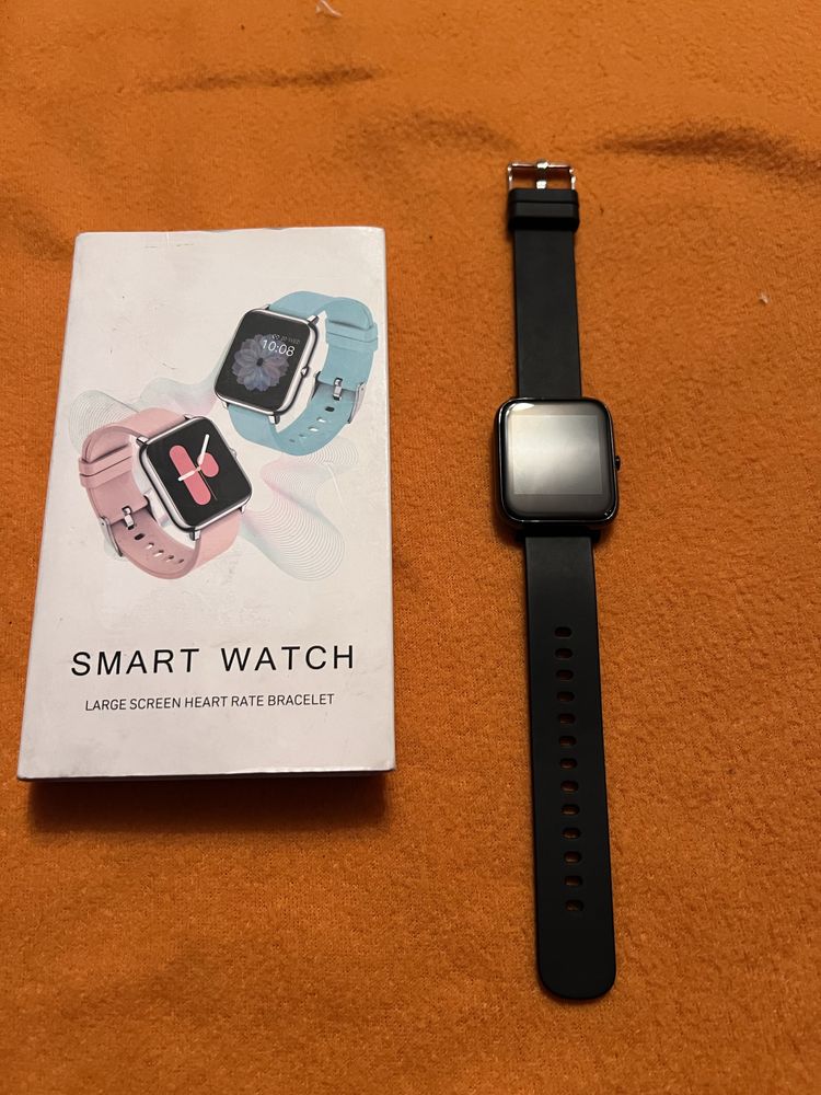 Smart watch czarny