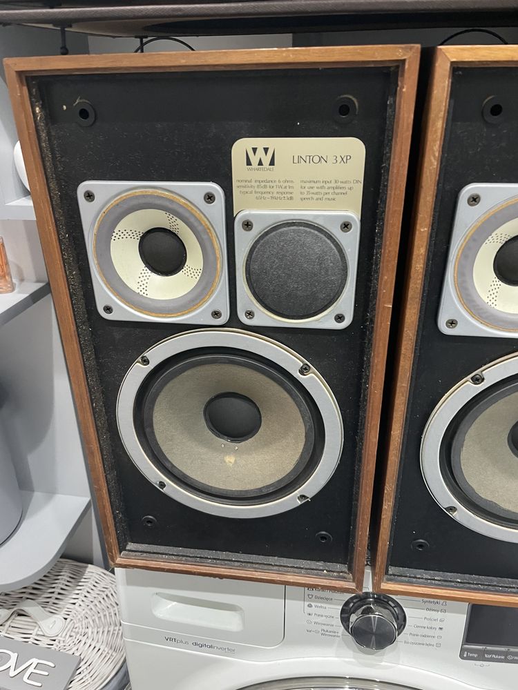 Angielskie Kolumny Vintage Wharfedale Linton 3XP/Krystaliczny Dźwięk!