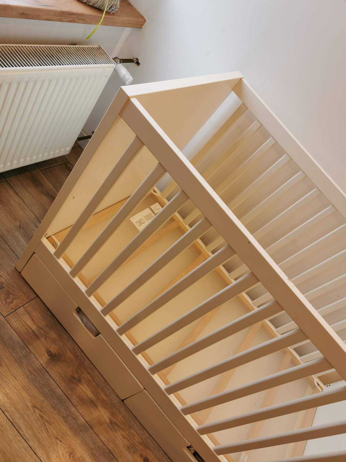 Łóżeczko niemowlęce IKEA STUVA 120x60