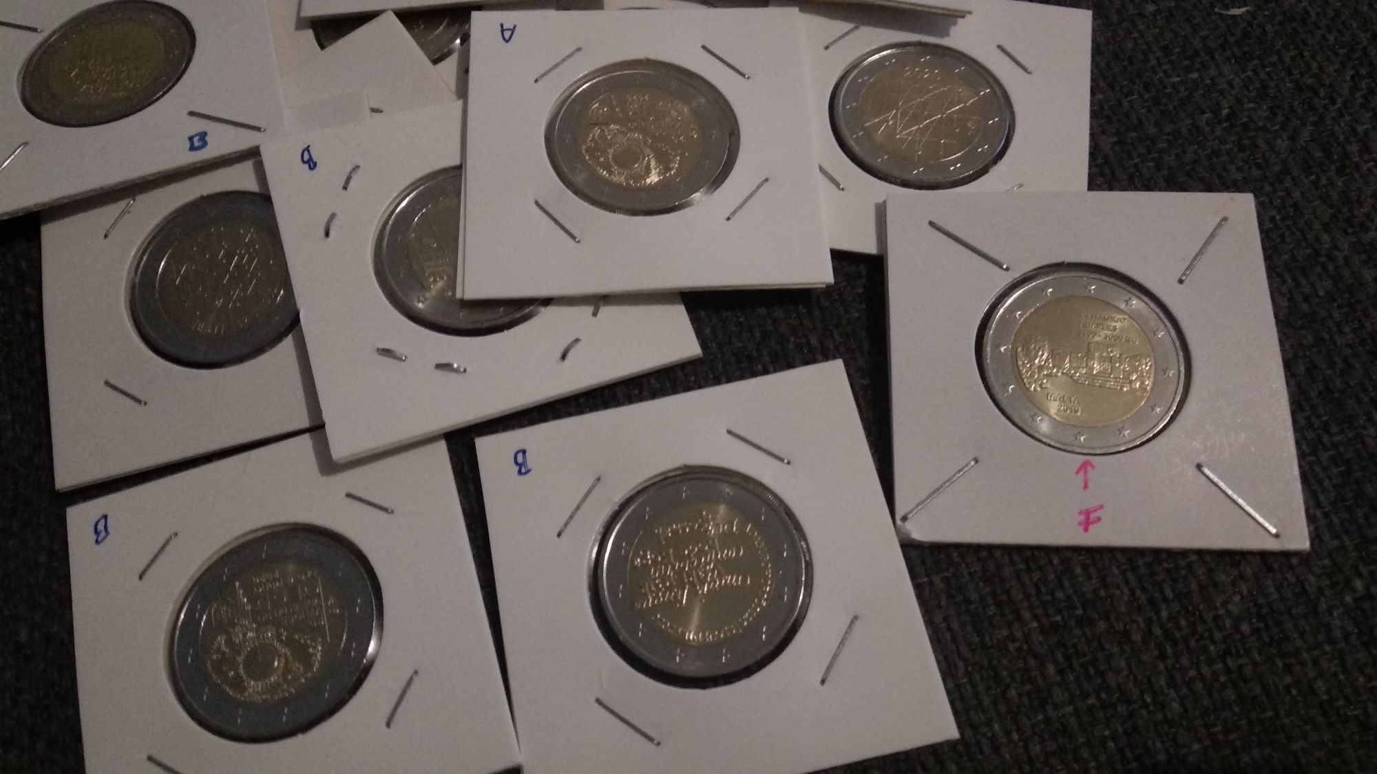 Moedas de 2€ comemorativas UNC