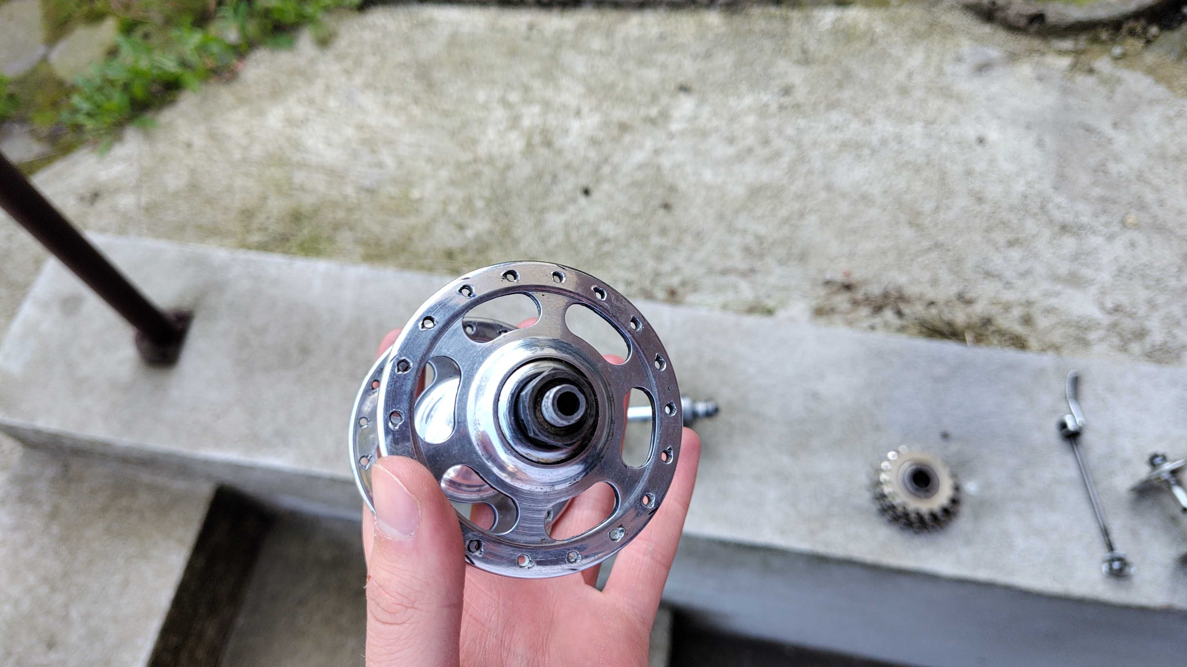 Piasty Campagnolo "No Record" 36 szprych - wysoki kołnierz