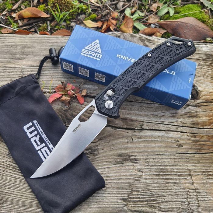 Складной нож SRM 9201PB, сталь 8CR13MoV, оригинал