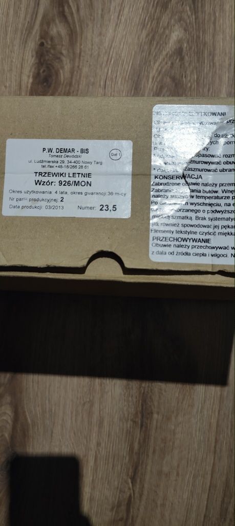 Buty trzewiki letnie wzór 926/mon i 920 23,5 rozmiar praw 38 i