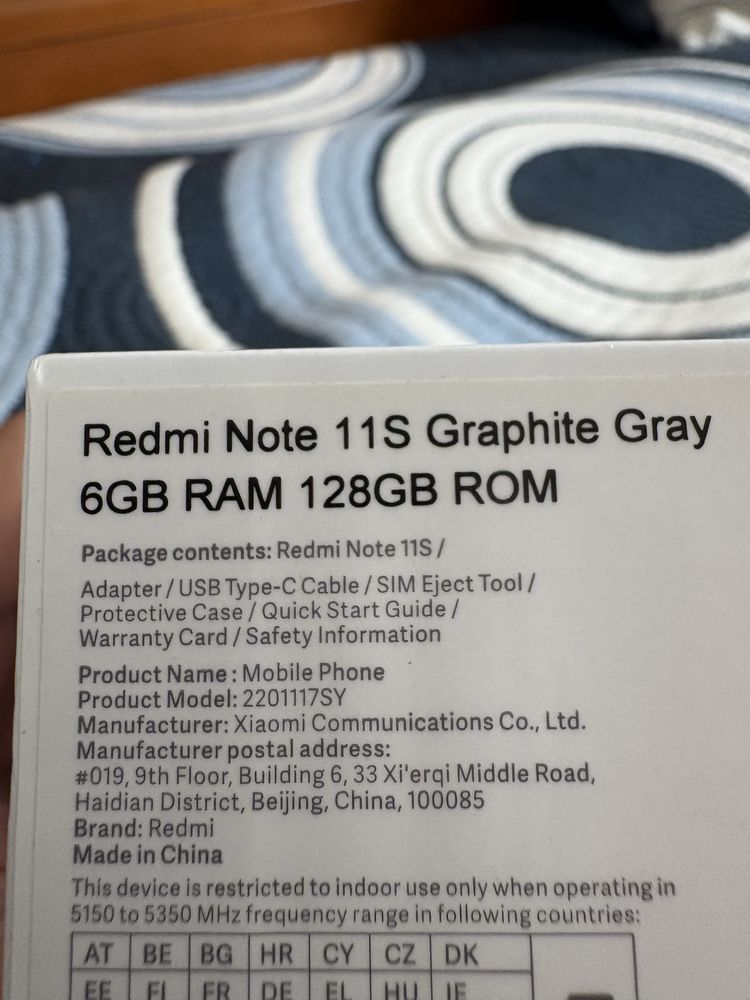 Xiaomi Redmi Note 11 s