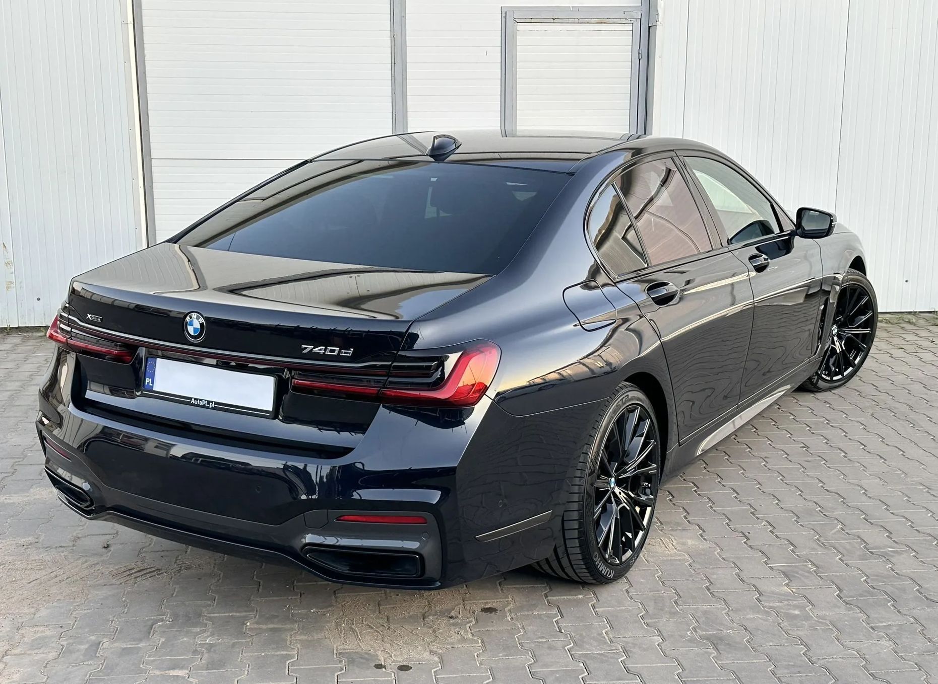BMW Seria 7 40d M SPORT Salon Polska bezwypadkowy lasery dociągi wentylacja FV23%