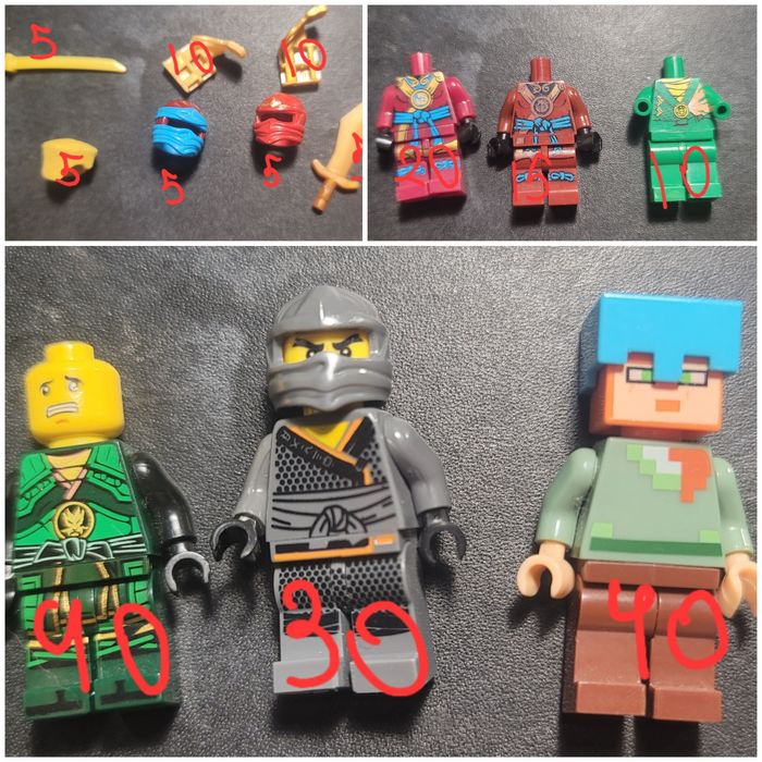 Фігурки ЛЕГО Ніндзяго/Lego  Ninjago