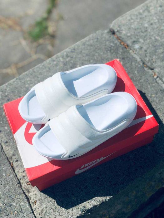 Кожаные мужские шлепанцы Найк для дома улицы двора сауна бассейн Найк