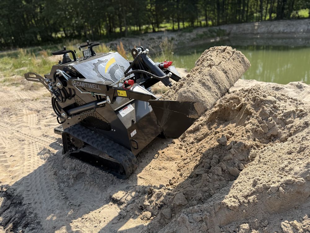 Miniładowarka do brukarstwa idealna do innych prac Avant Jcb Bobcat