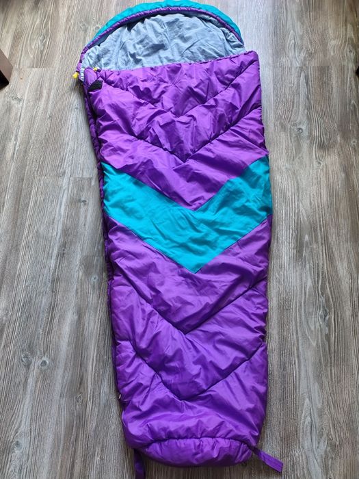 Śpiwór turystyczny sanki