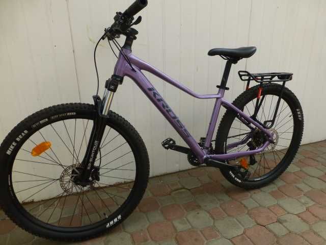 Rower MTB Kross LEA 4.0 EQ rama 17 cal koło 27,5 " fiolet DOKUMENTACJA