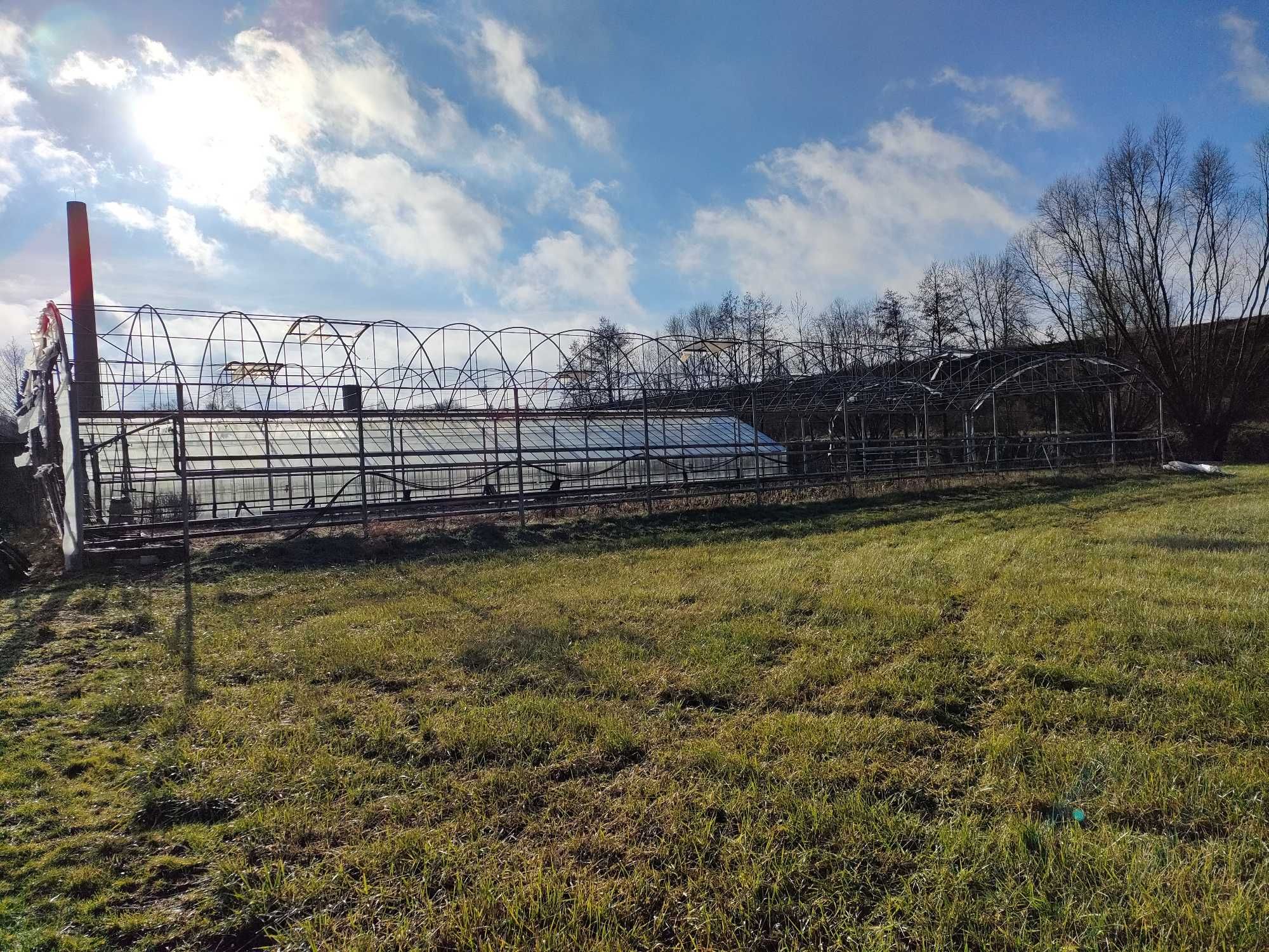 Konstrukcja tunelu foliowego podwójna tunel foliowy ocynk