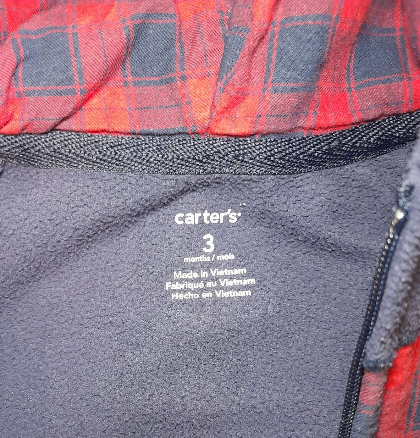 Утеплений чоловічок для новонароджених Carters.