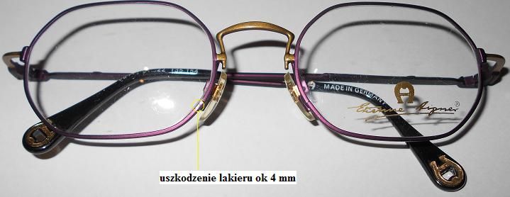 ORYGINALNE ! Oprawki Okulary * AIGNER EA 213 Rozmiar 51-22/135 => Nowe