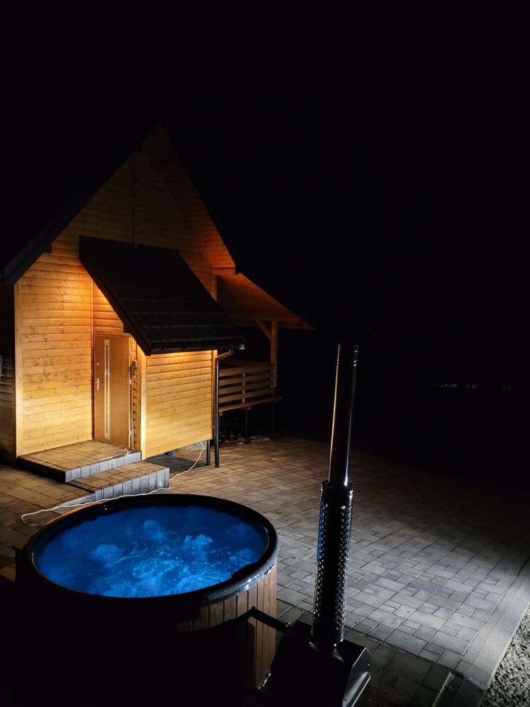 Domek całoroczny do wynajęcia Beskid Niski !! Bania balia jacuzzi