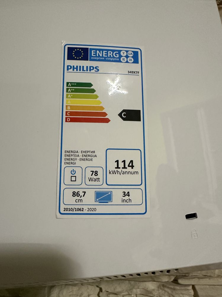 MONITOR Philips 349X7F 34 Cale Curved 100Hz
