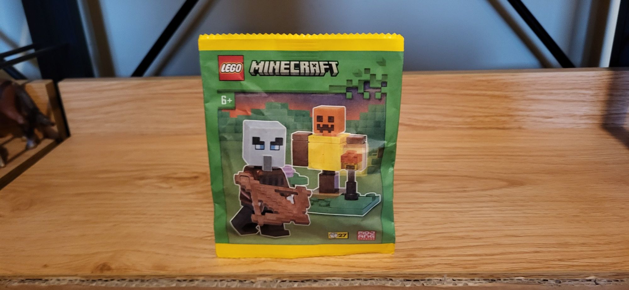 Lego Minecraft 662306 Rozbójnik i manekin trening saszetka z klockami