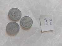 Moneta monety numizmatyka 1 zloty zł PRL 1949 kolekcjonerska