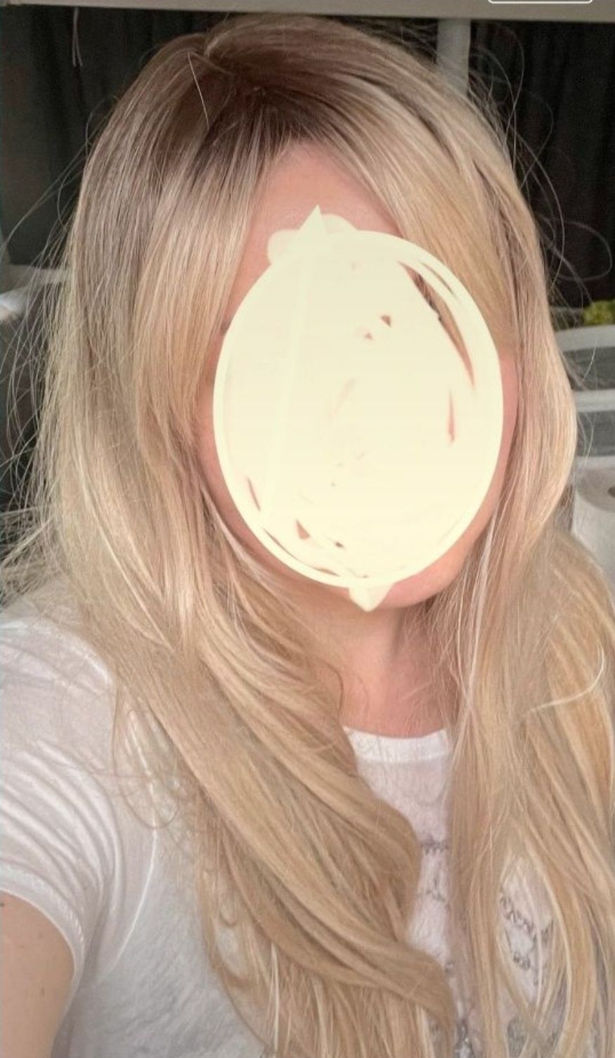 Nowa perułka blond damska