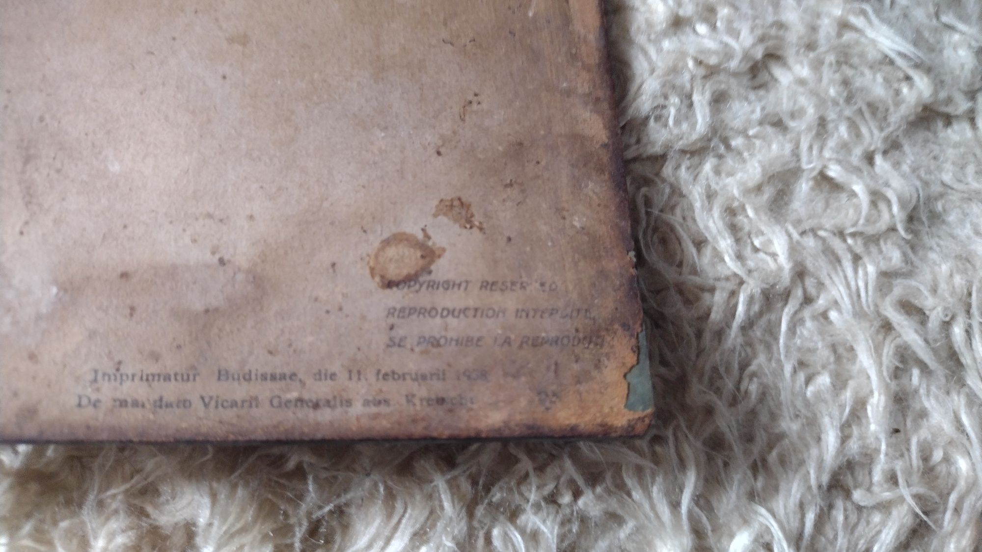 Obrazek Święty Matka Boska 1938 rok