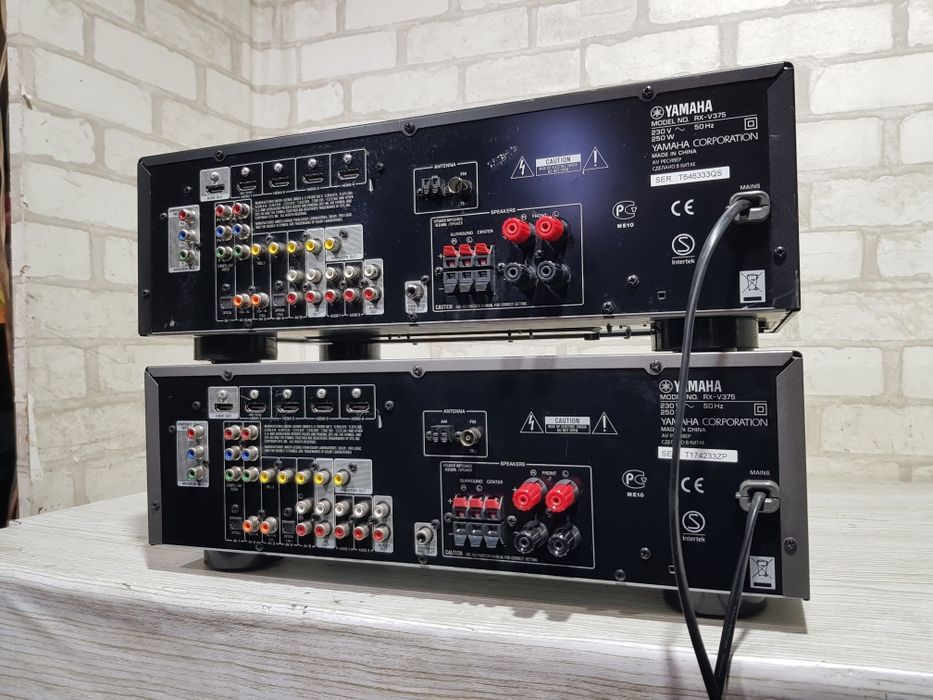 5.1 AV ресивер YAMAHA RX-V375, *5x100 Вт, HDMI, USB,б/у з Німеччини