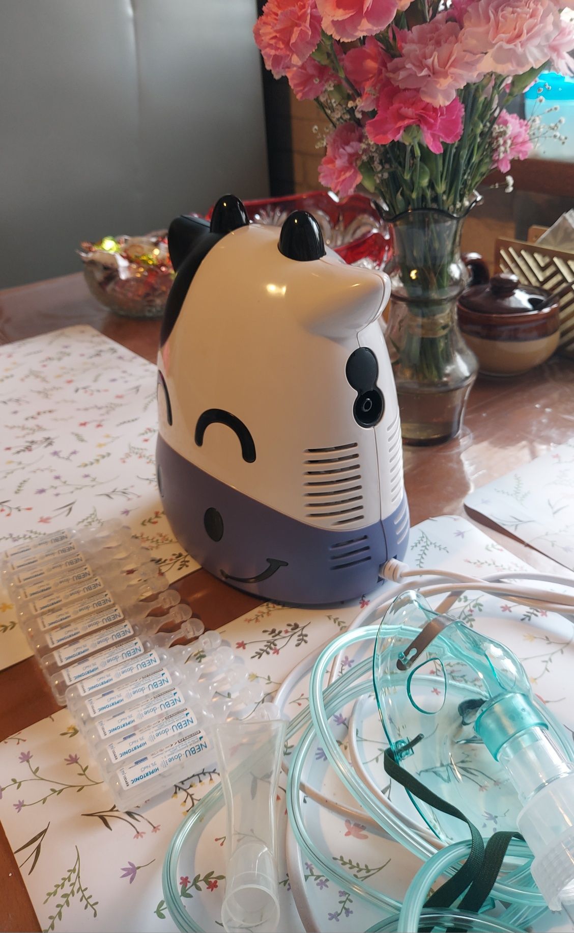 Inhalator nebulizator kompresowy BREEZE  dla dzieci