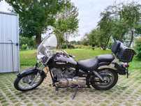 YAMAHA DRAG STAR 250 ! Czarna! Chromy ! Przebieg 8 tys. Jedyny taki !