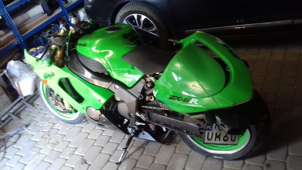 Kawasaki ninja ZX 6R rok 2005/2006 czytaj opis!