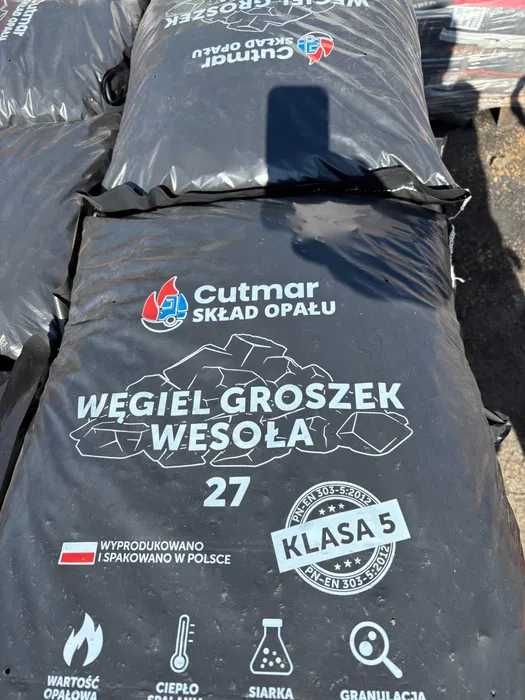 Węgiel ekogroszek groszek wesoła