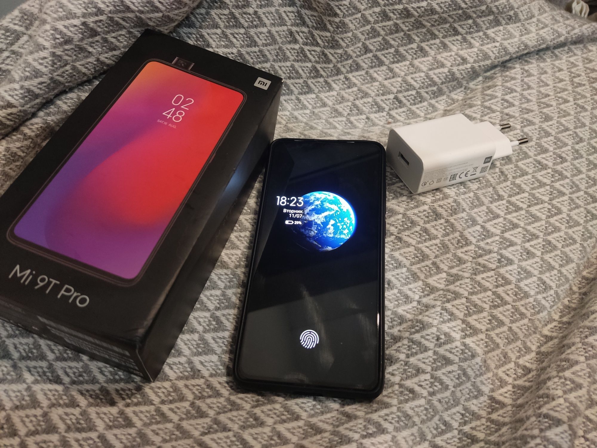 Пушка Mi 9T Pro + скло