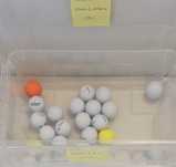 Bolas de golfe Inesis sem marcas de uso BO019