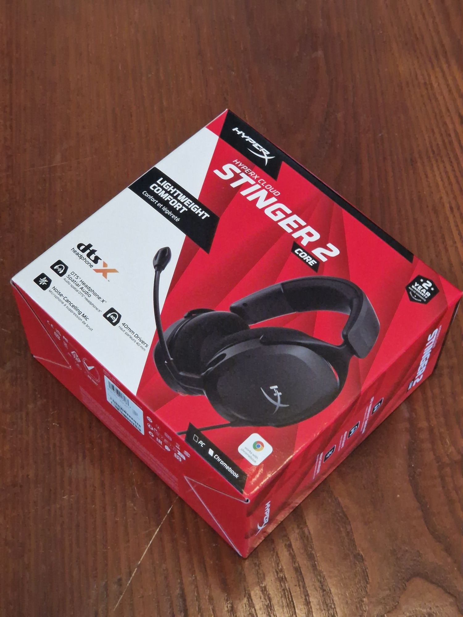 Auscultadores com microfone Hyperx Stinger 2