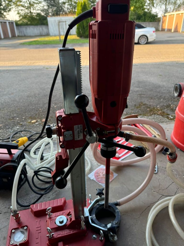Wiertnica diamentowa HILTI DD-80/E wakum odkurzacz na wode zewstaw