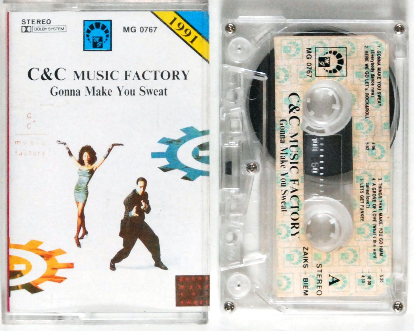 C&C Music Factory - Gonna Make You Sweat (kaseta) BDB