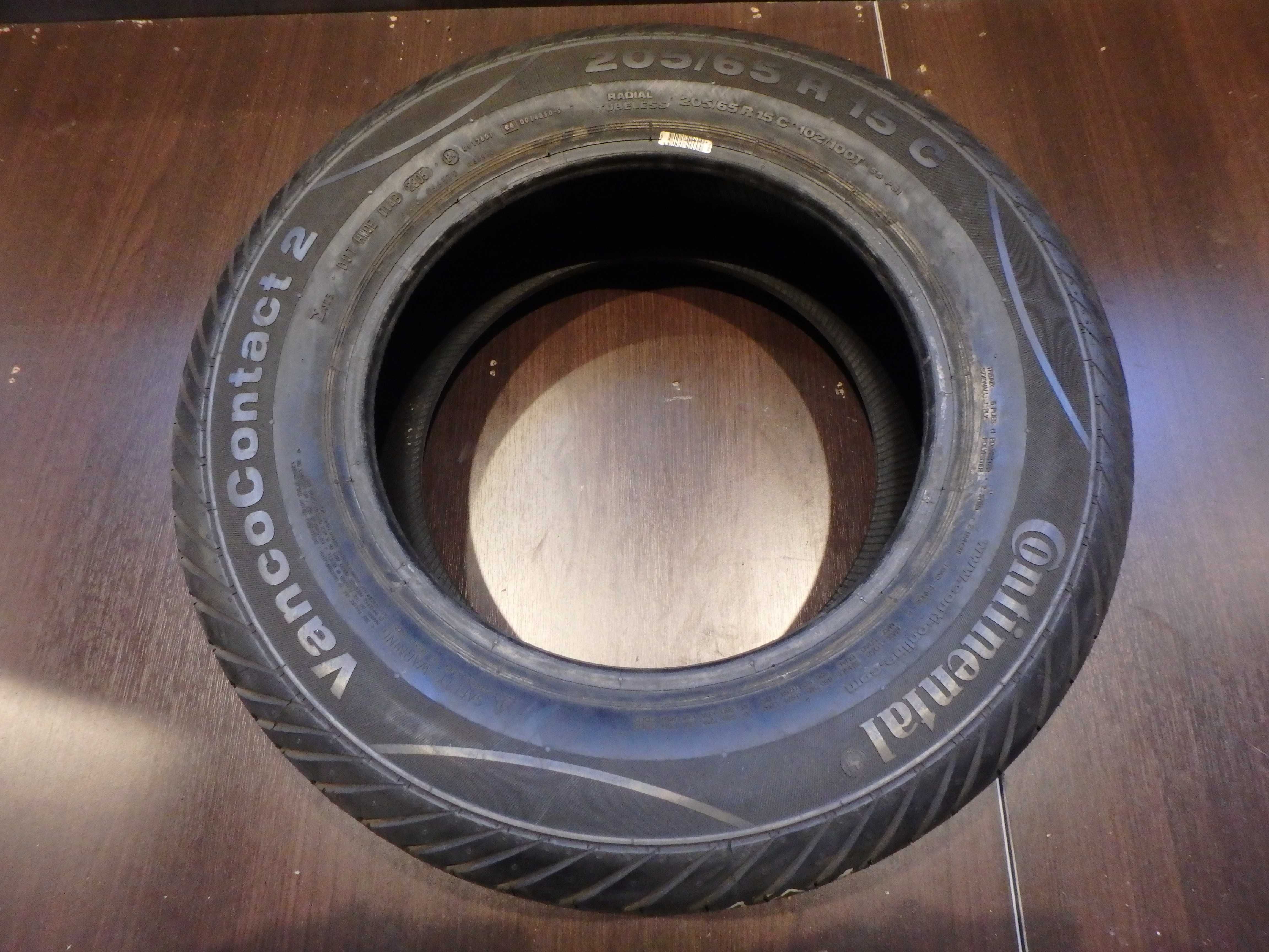 205/65r15C 205/65/15C CONTINENTAL VANCO CONTACT 2 05r 8,6mm 101