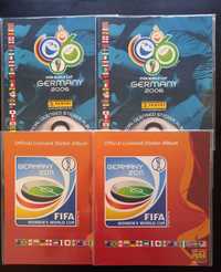 4 cadernetas de futebol(WWC Germany 2011 e WC Germany 2006)Panini