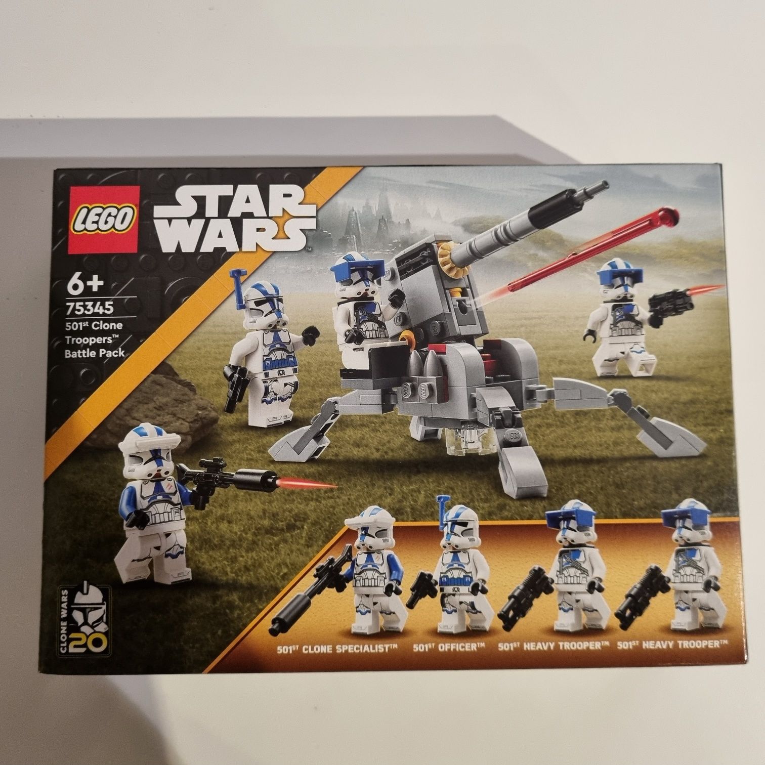 LEGO 75345 Star Wars - Zestaw bitewny żołnierze-klony z 501. legion