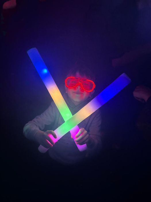 Dmuchany Namiot Disco, Kolorowe Miny Dymne, Fontanny Iskier, Confetti