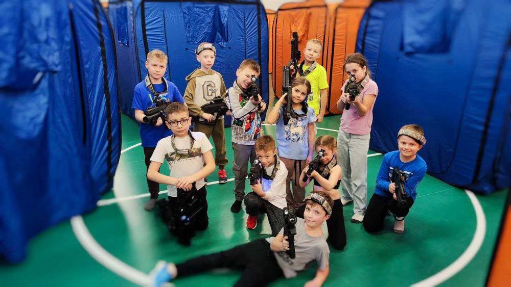 День народження дитини в стилі ЛАЗЕРТАГ, виїзні ігри