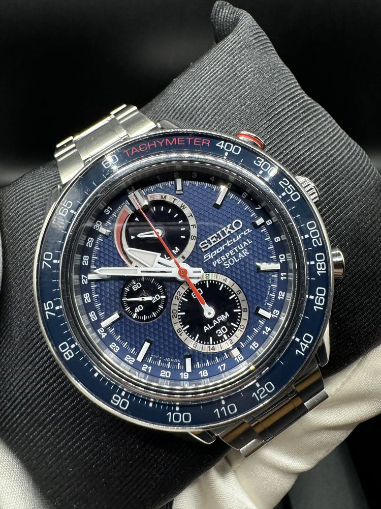 Seiko Sportura Perpetual Calendar Solar