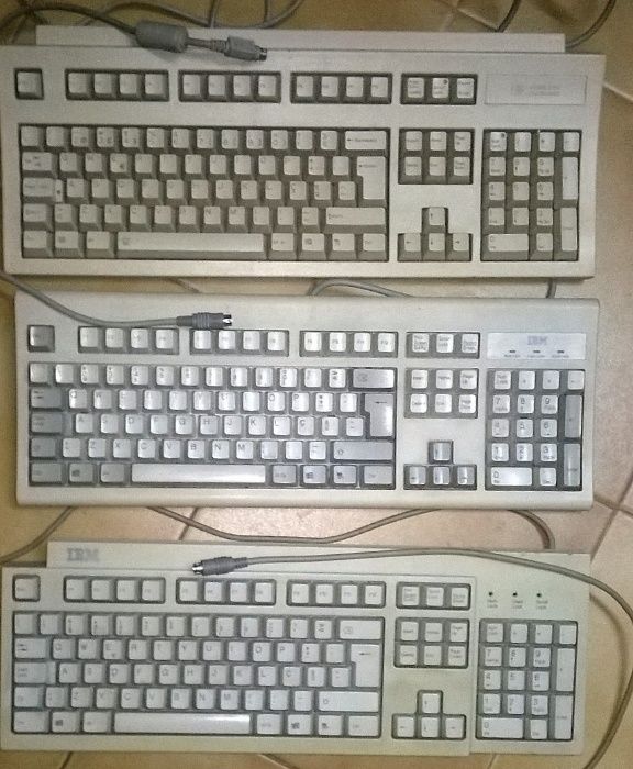 Teclado IBM e HP