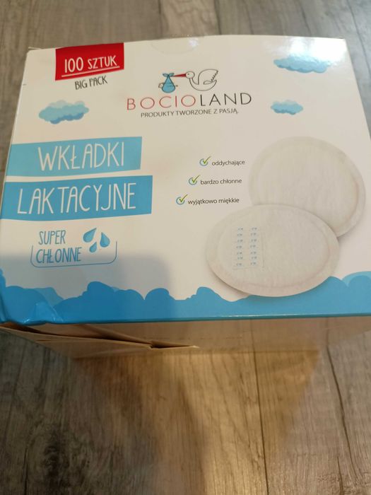 Bocioland Wkładki laktacyjne Super chłonne 39szt