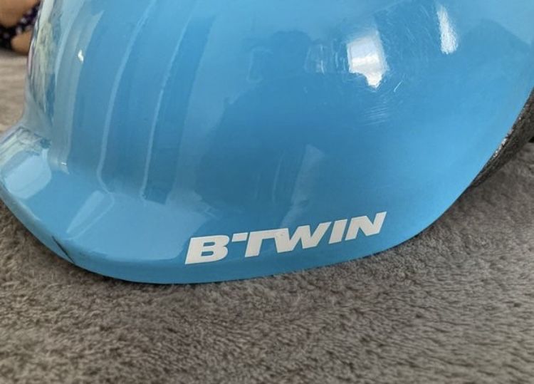 Kask dzieciecy na rower, decathlon kask 53-56, b’twin kask s dzieciecy