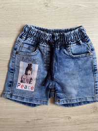Джинсовые шорты джинсові на 5-6 лет